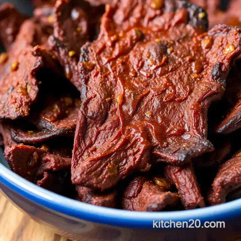 Fiery Trailblazer: Dehydrate Spicy Beef Jerky in 24 Hours presentation
