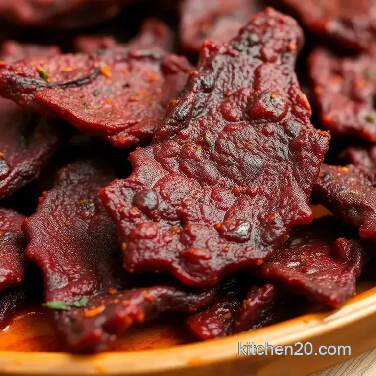 Flavorful & Easy: Dehydrate Spicy Beef Jerky in 24 Hours - My Family' s Favorite Recipe