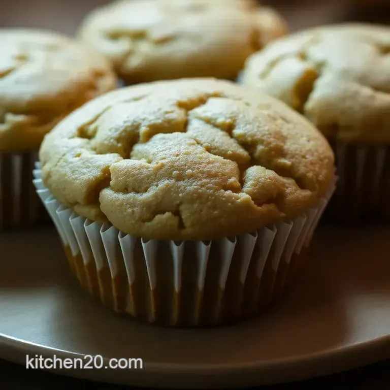 Delicious Easy Banana Muffins presentation