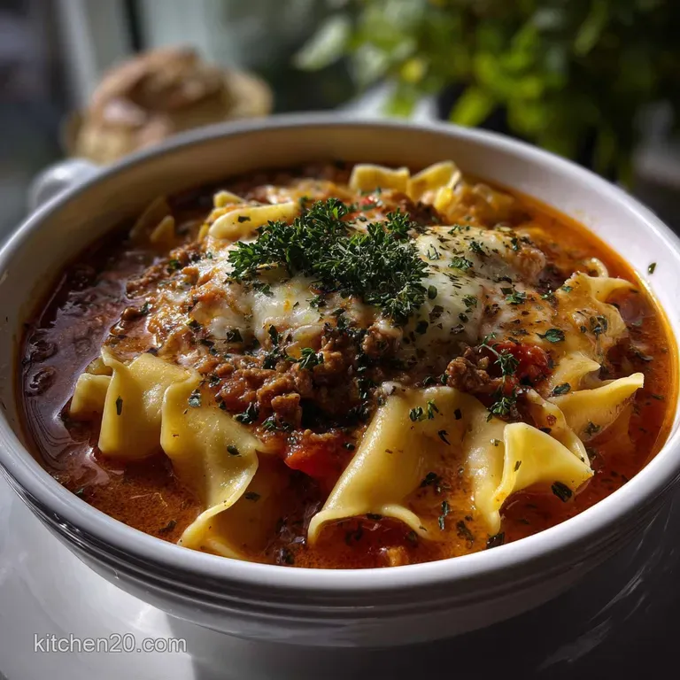Delicious Lasagna Soup: Best One-Pot Weeknight Wonder