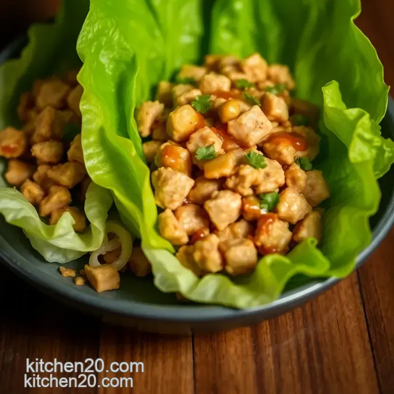 Deliciously Fresh Lettuce Wraps: Crunchy Bites of Flavor! presentation