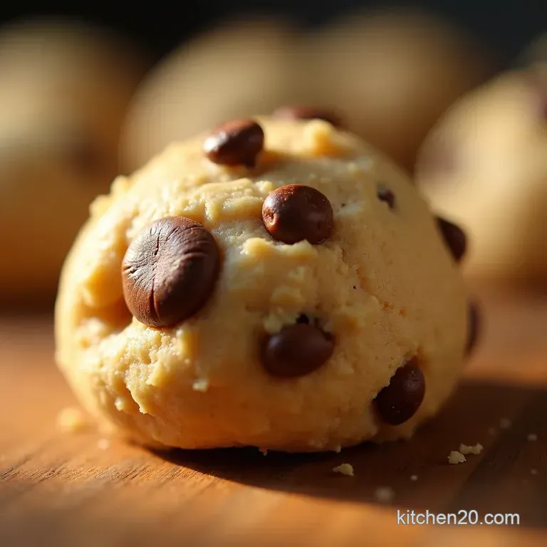 Doughlightful Bites Easy Edible Cookie Dough presentation
