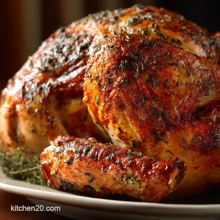 Thanksgiving Turkey: the Sunday Best Dry-Brined Showstopper presentation