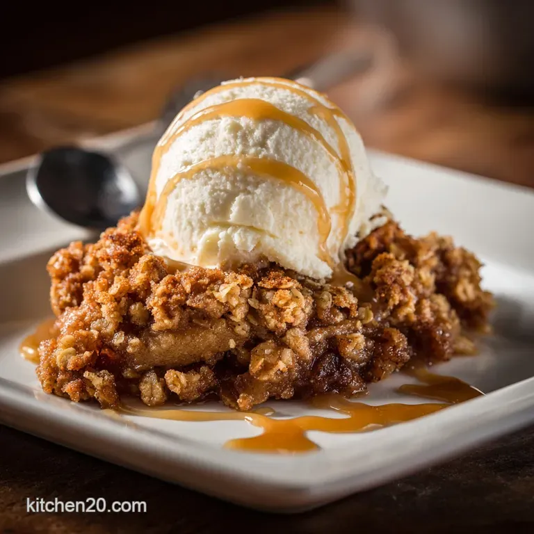 Apple Crisp with Oats: The Golden Oat Crunch Recipe Thats So Easy
