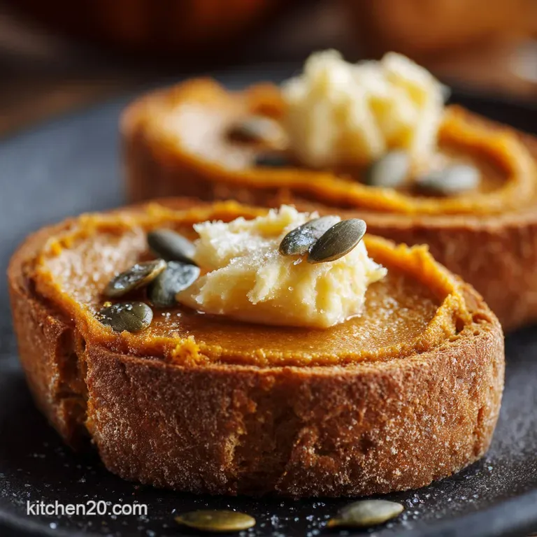 The Great British Pumpkin Pie Butter a Spreadable Hug for Your Crumpets presentation