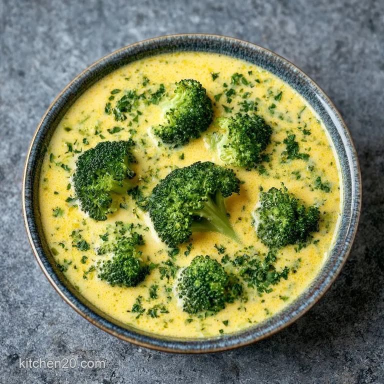 Easy Broccoli Cheese Soup: Velvety and Rich