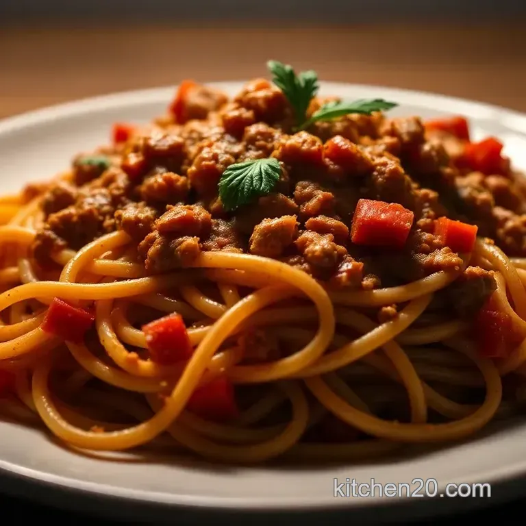 Deliciously Easy Chicken Mince Bolognese for Family Nights