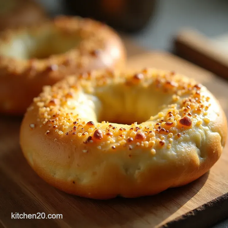 The Great 2Ingredient Dough Miracle Fluffy Cottage Cheese Bagels presentation