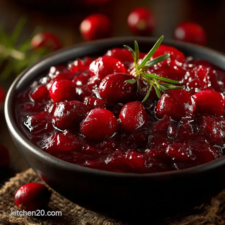 Cranberry Sauce: Bright Zesty and Better Than the Tinned Stuff