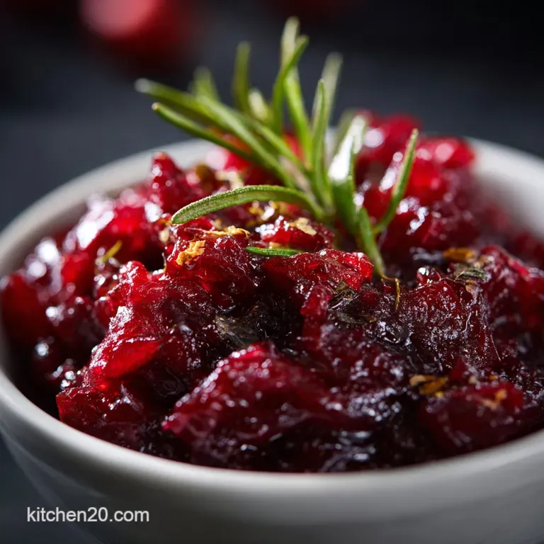Low Carb Cranberry Sauce: the Best Sugar Free Recipe for Keto Holidays presentation