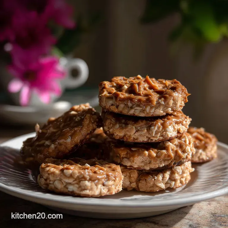 Perfectly formed peanut butter balls on a decorative tray, drizzled with chocolate and garnished with chopped peanuts, rea...