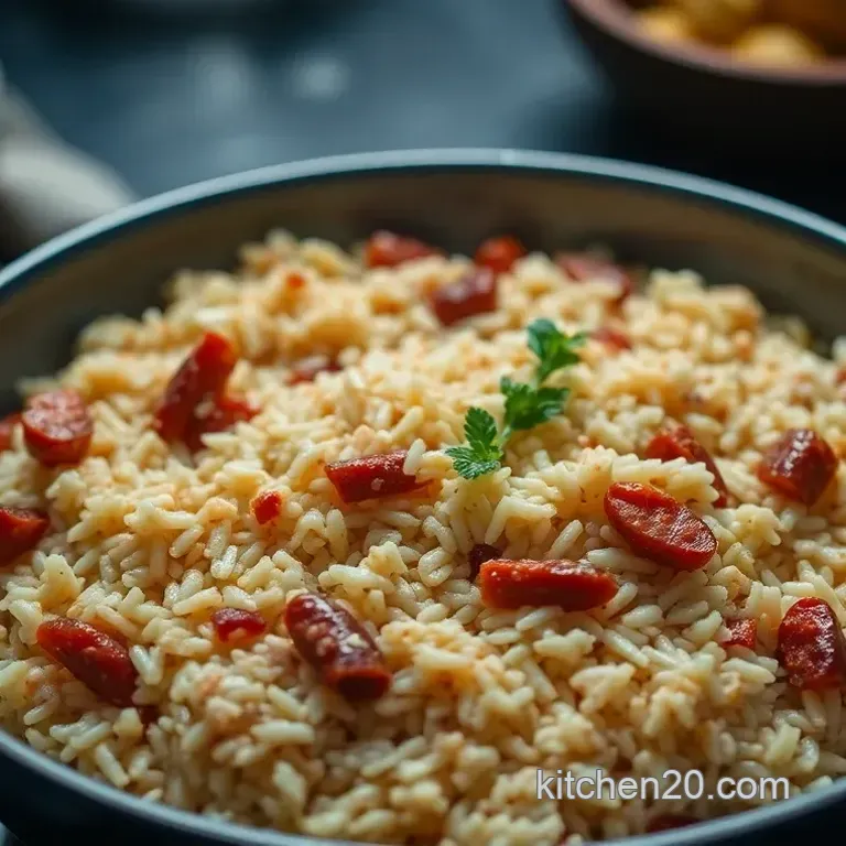 Easy Peasy Chorizo Risotto
