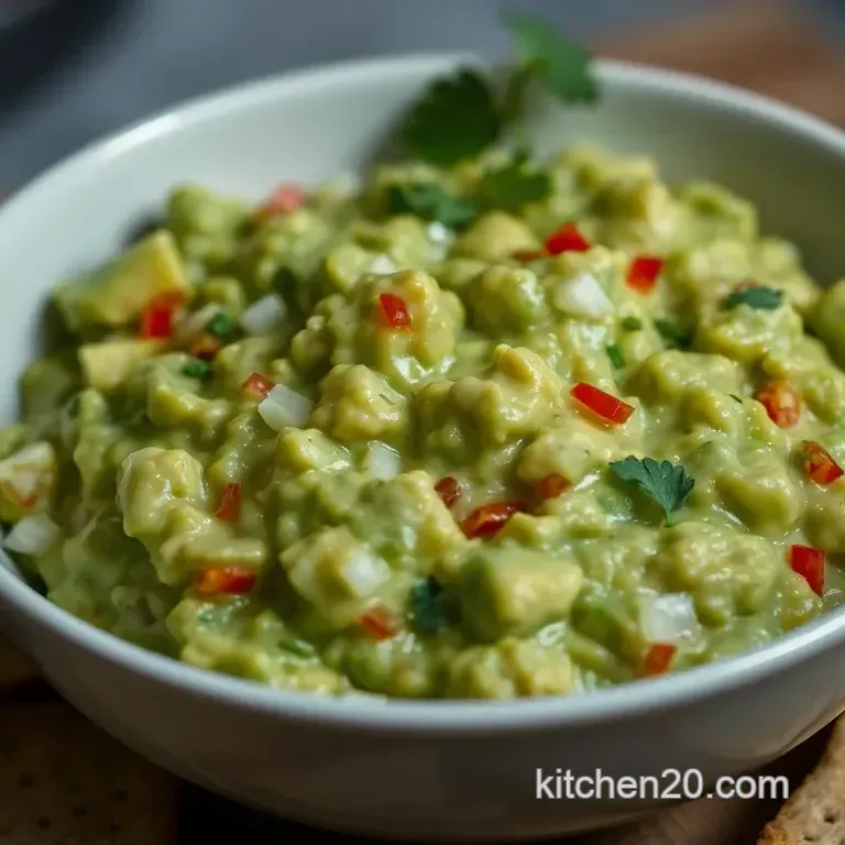 Easy Peasy Guacamole