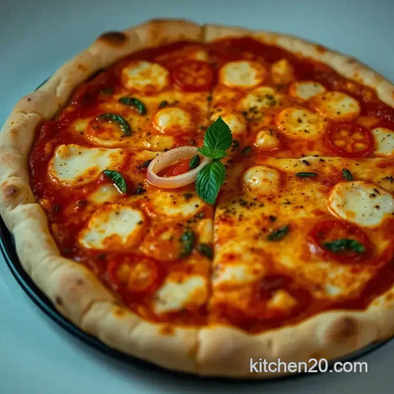 Easy Peasy Homemade Pizzas presentation