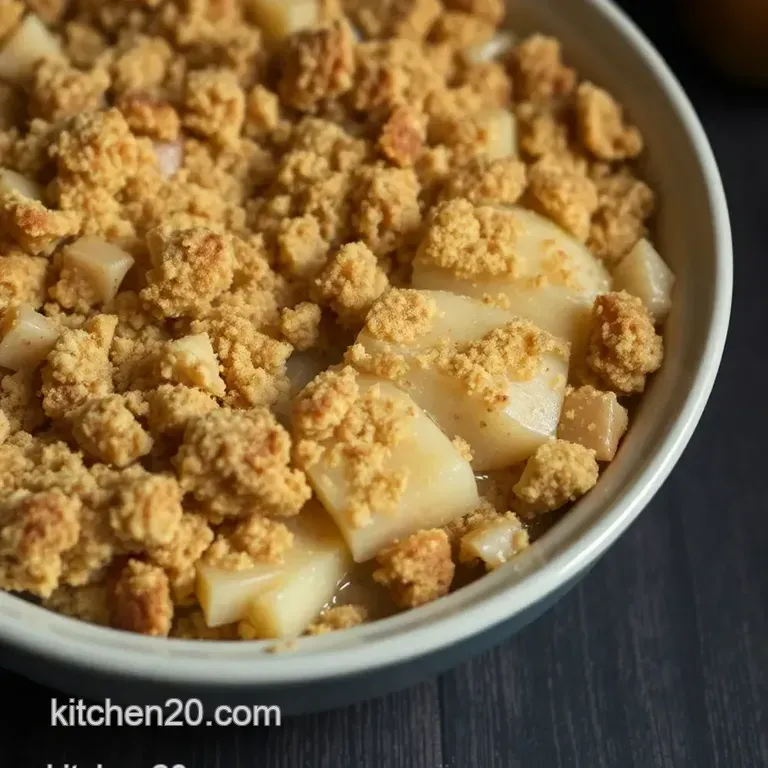 Easy Peasy Pear Crumble (Guaranteed to Impress!) presentation