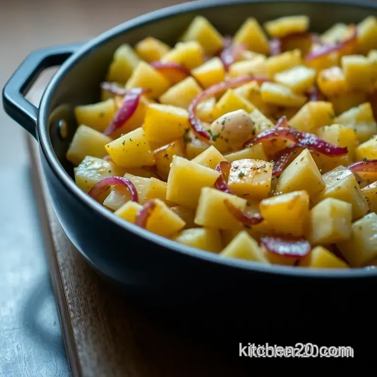 Easy Peasy Roast Potatoes presentation