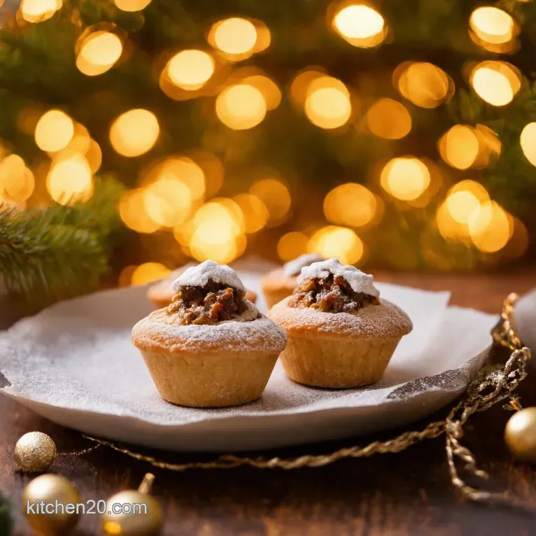 Easy Peasy Startopped Mini Mince Pies presentation