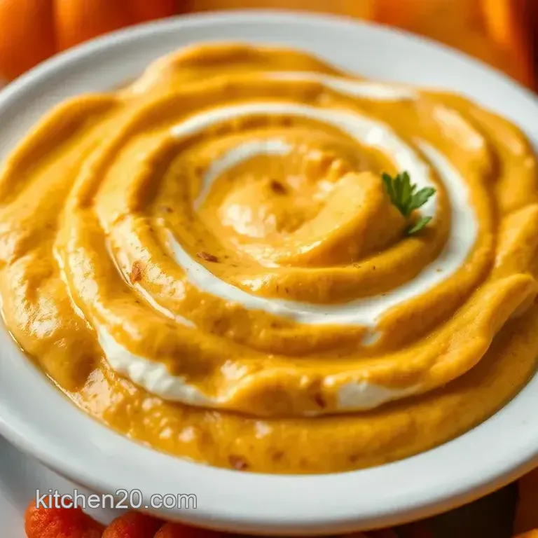 Easy Pumpkin Dip with Creamy Delight