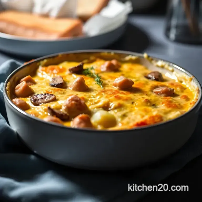 Easy Quorn Chicken Pie: A Delicious Vegetarian Comfort Dish presentation