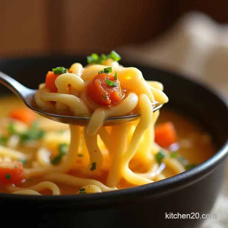 The Ultimate Setitandforgetit Slow Cooker Chicken Noodle Soup presentation