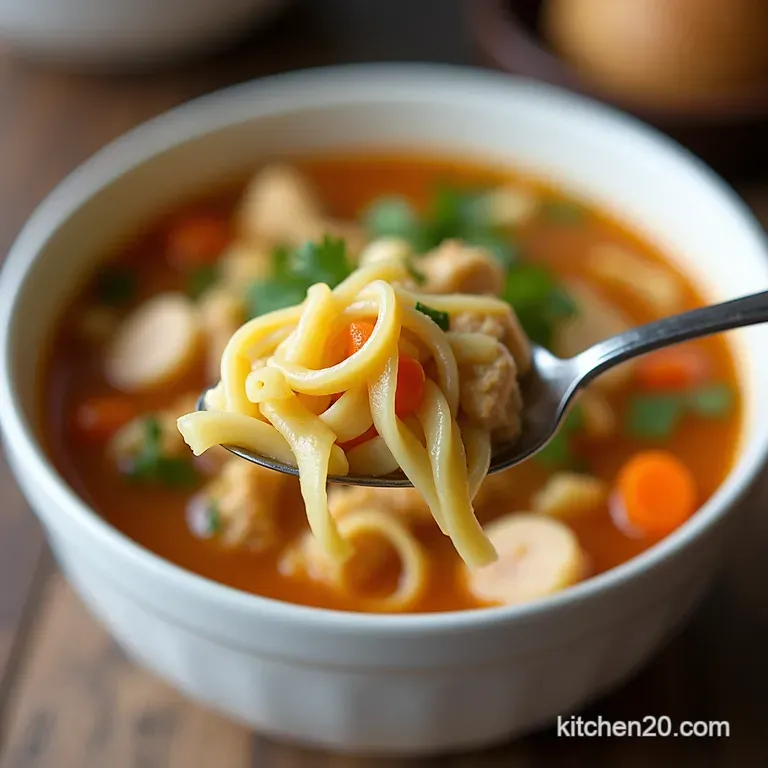 The Ultimate SetItAndForgetIt Slow Cooker Chicken Noodle Soup