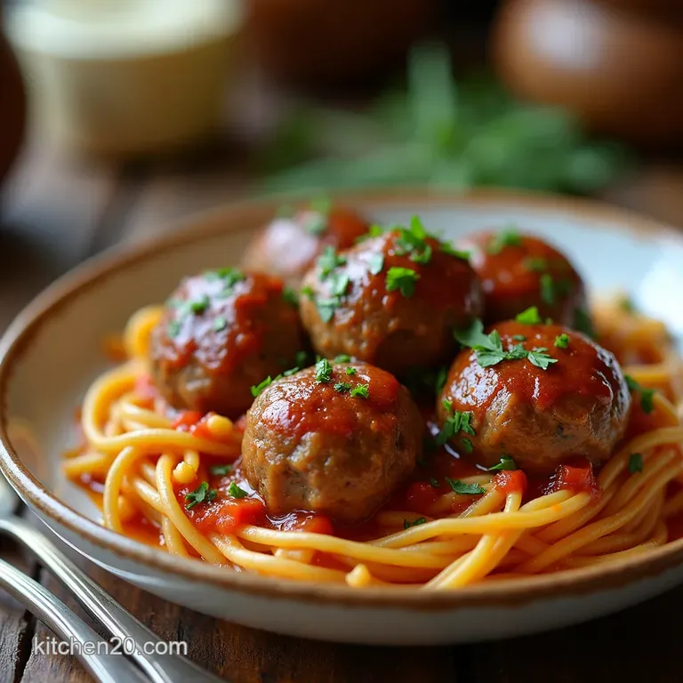 Effortless Allday Slow Cooker Swedish Meatballs presentation