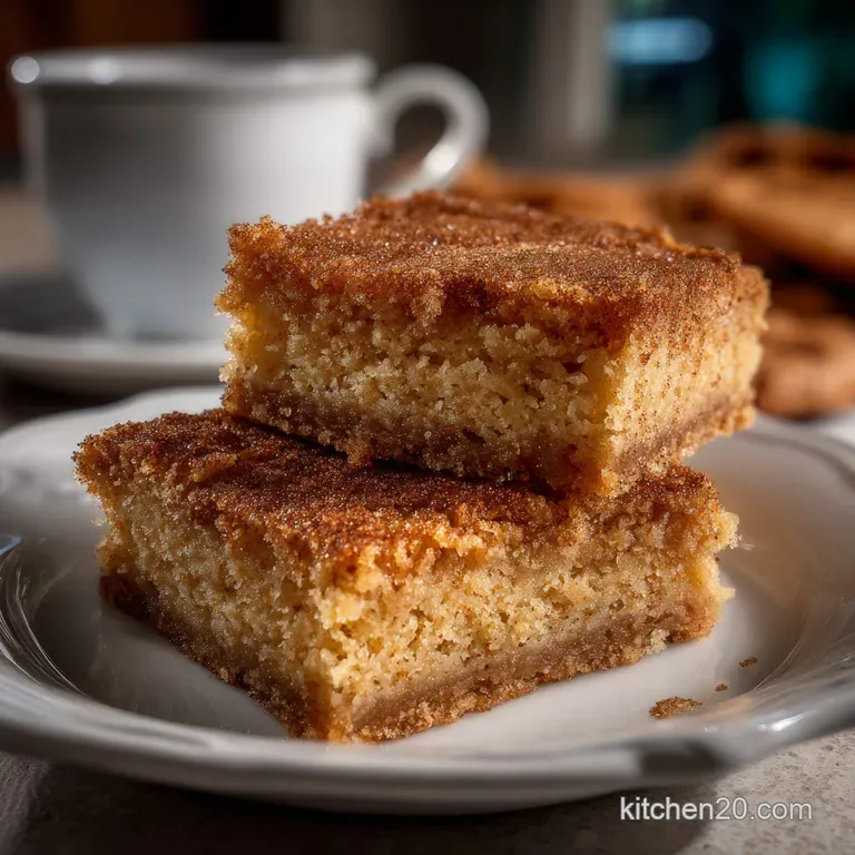 The Easiest Snickerdoodle Bars Recipe