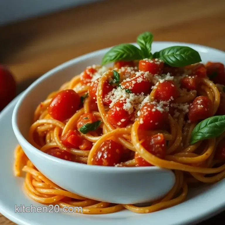 Easy Tomato Pasta Recipe