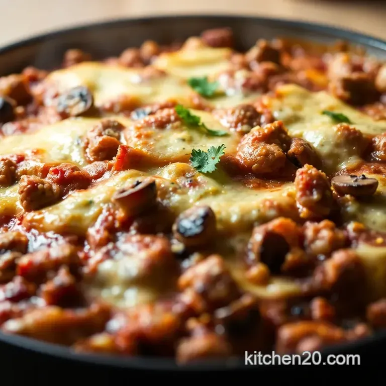 Easy Vegetarian Quorn Moussaka presentation