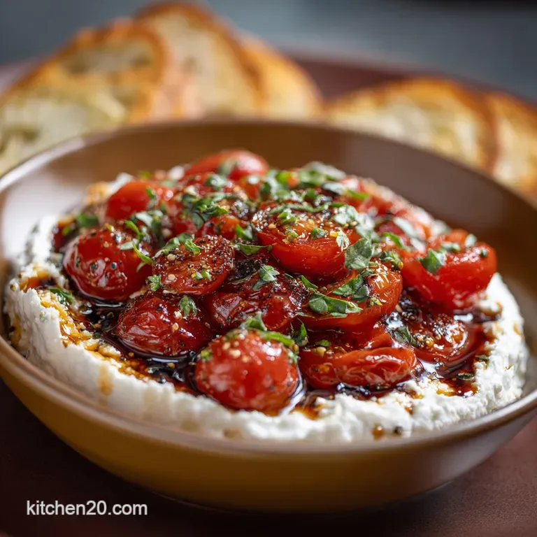 Caprese Dip Our Easiest Cold Appetizer with Whipped Ricotta presentation