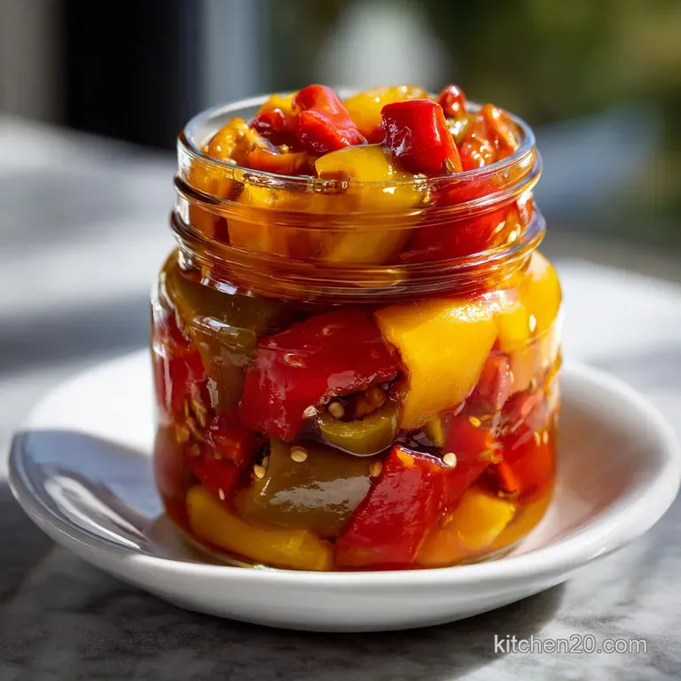 Pickled Peppers: Chefs Essential Quick-Pickled Recipe presentation