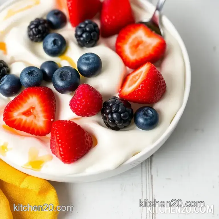 Fage Creamy Dreamy Parfait presentation