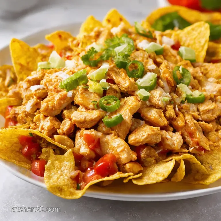 Fiesta Chicken Nachos Supreme