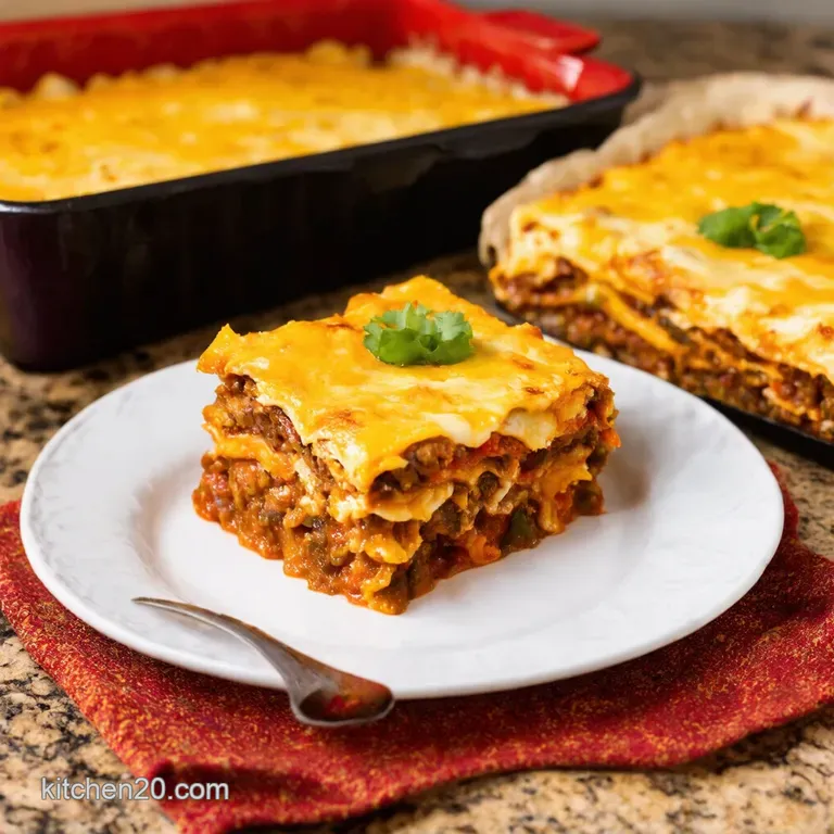 Fiesta Layer Bake A Mexican Lasagna Extravaganza presentation