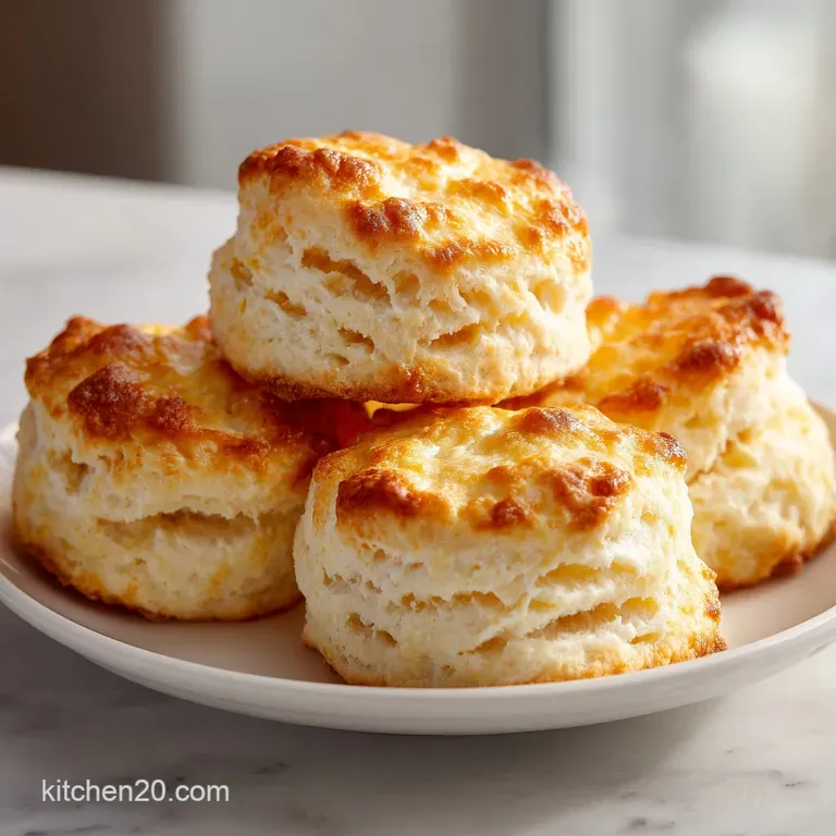 Flaky Buttermilk Biscuit Recipe with Frozen Butter