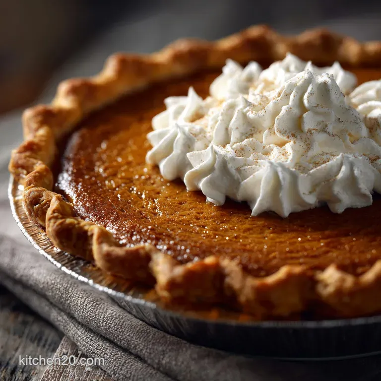 Pumpkin Pie: the Flawlessly Flaky Deeply Spiced Showstopper presentation