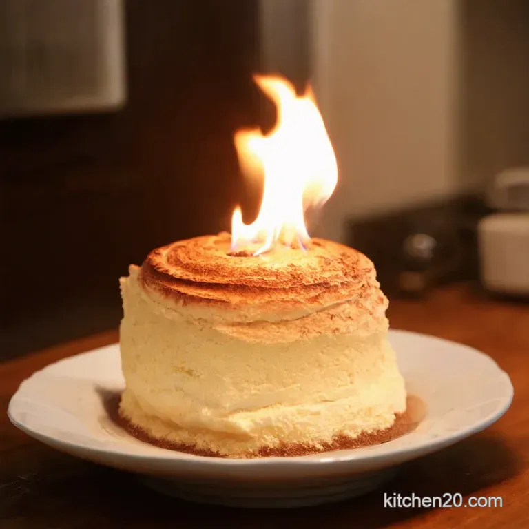 Flaming Marvel The Ultimate Baked Alaska presentation