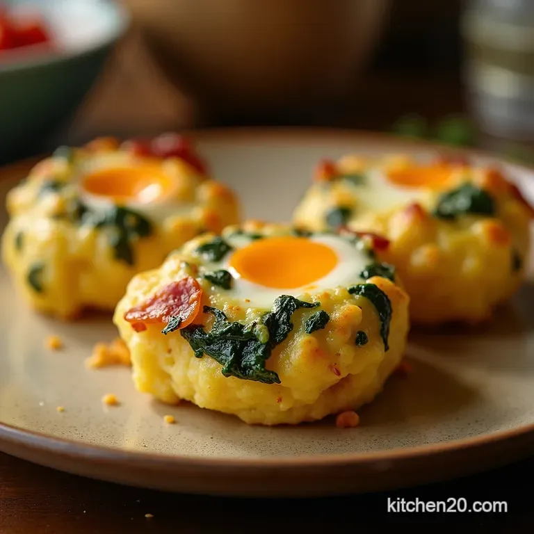 Fluffy Fired Up SousVide Style Egg Bites No Special Equipment Needed presentation