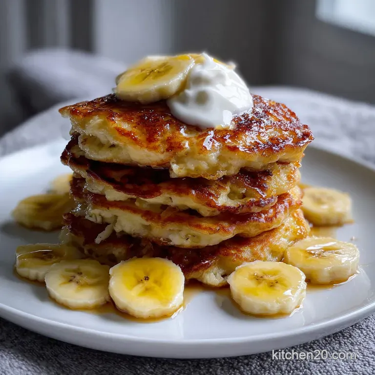 Banana Pancakes: Seriously Fluffy Buttermilk Recipe