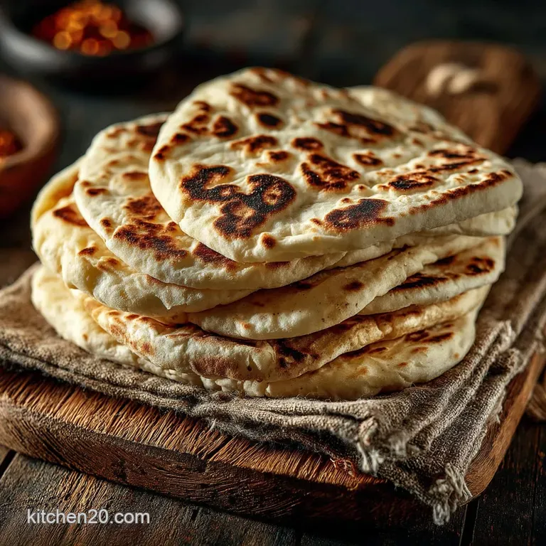 Chefs Fluffy Homemade Pita Bread the Ultimate Pocket Maker presentation