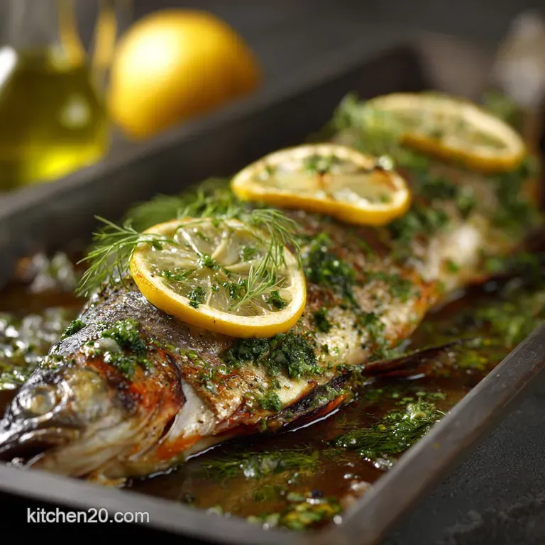 Spot-On Foil Baked Trout with Zesty Lemon Dill Butter presentation