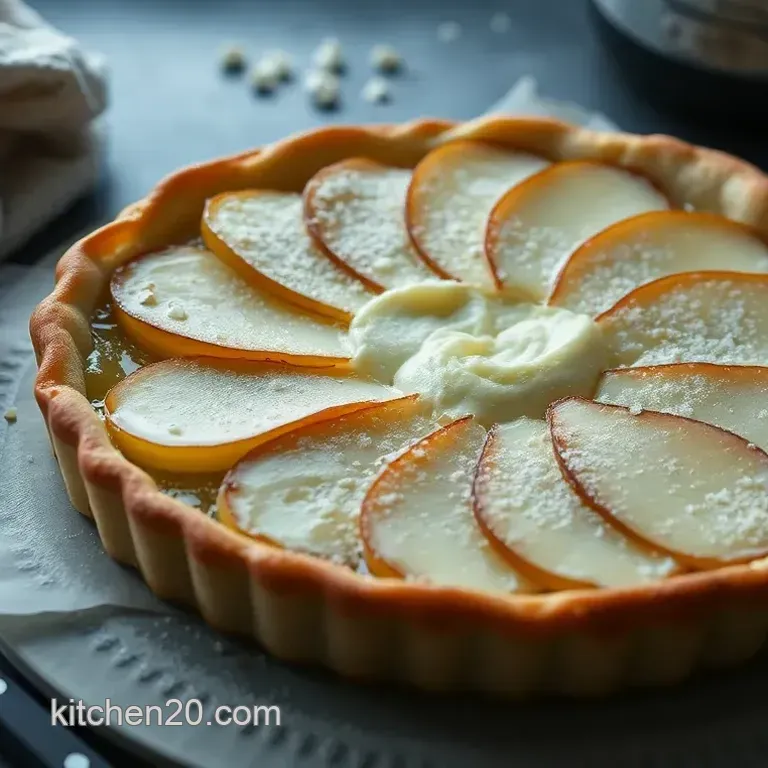 Freeform Pear Tart – The Easiest Dessert Ever!