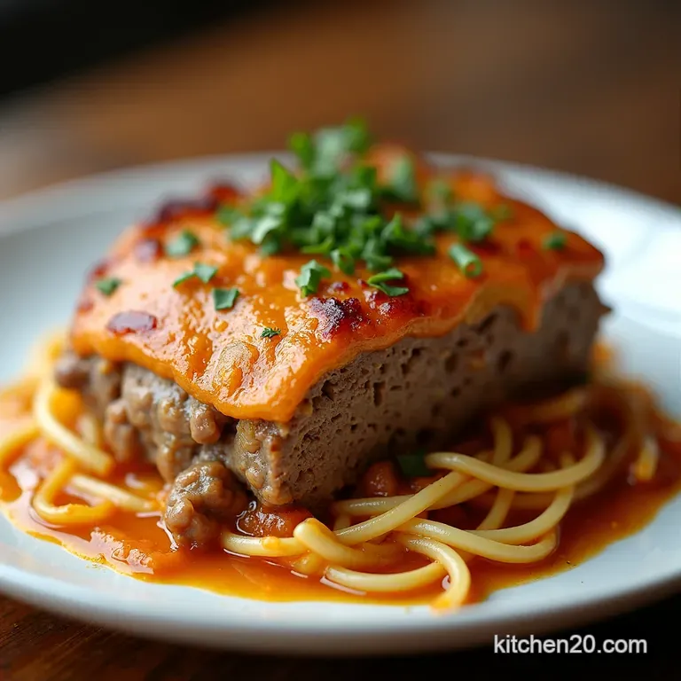 French Onion Soup Meatloaf