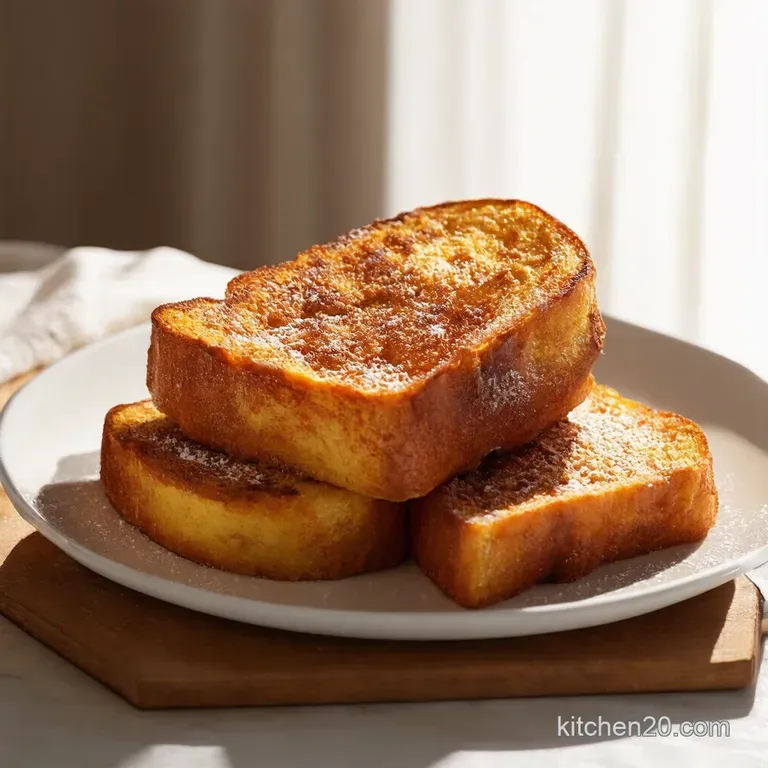 French Toast Fit for a King or Queen Easy Breezy Brioche Edition