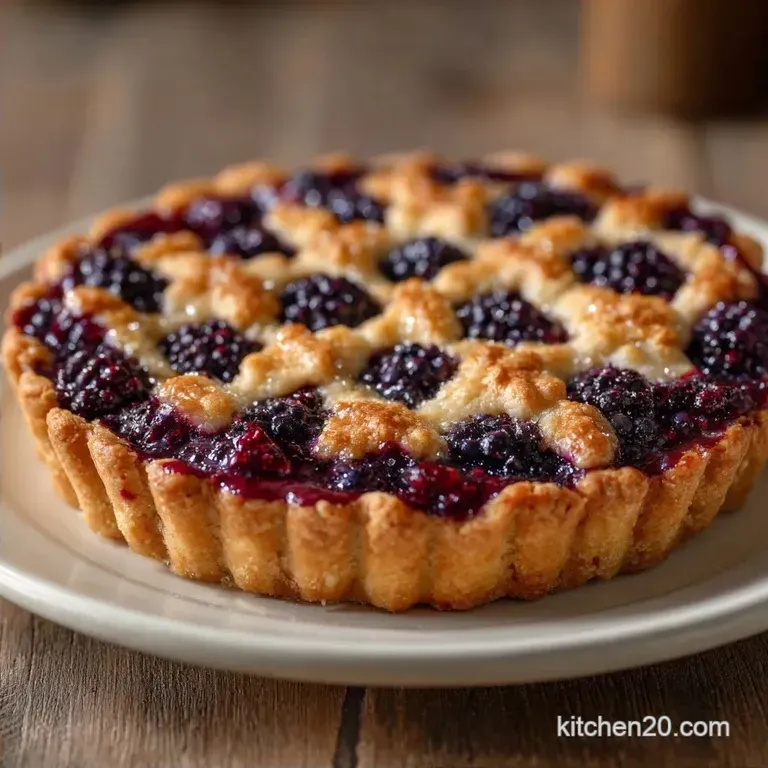 Mulberry Cobbler: Fresh and Golden