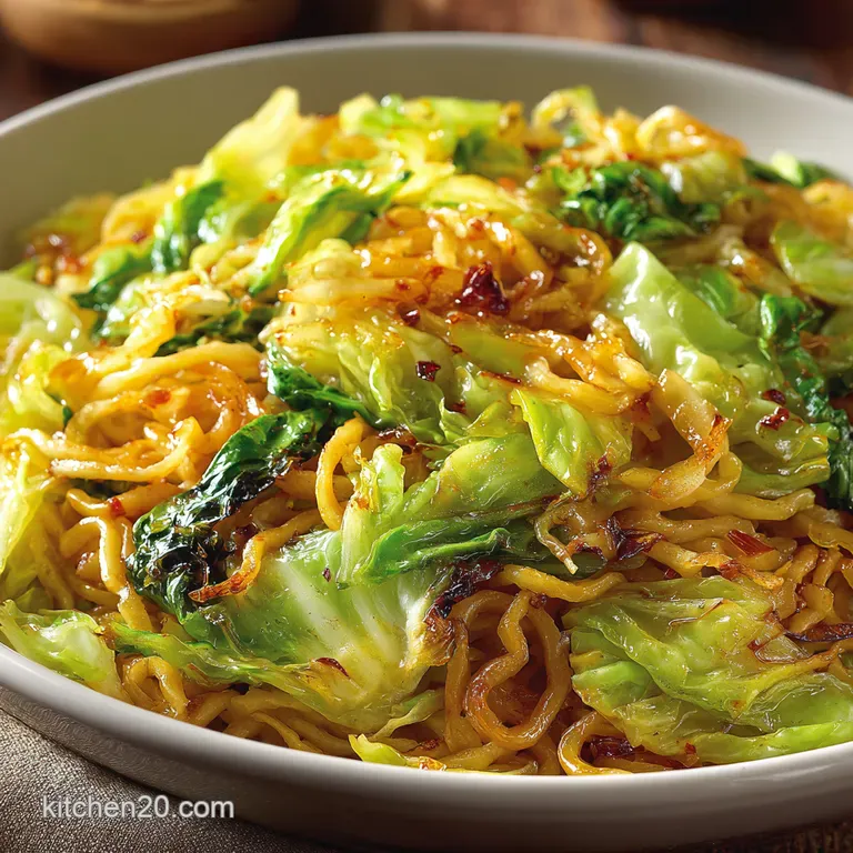 Easy Cabbage and Noodles My Nans Fried Cabbage Recipe