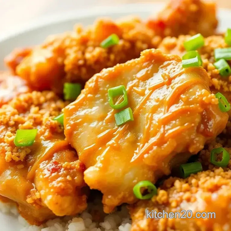Fried Chicken Chop with Crispy Crunch