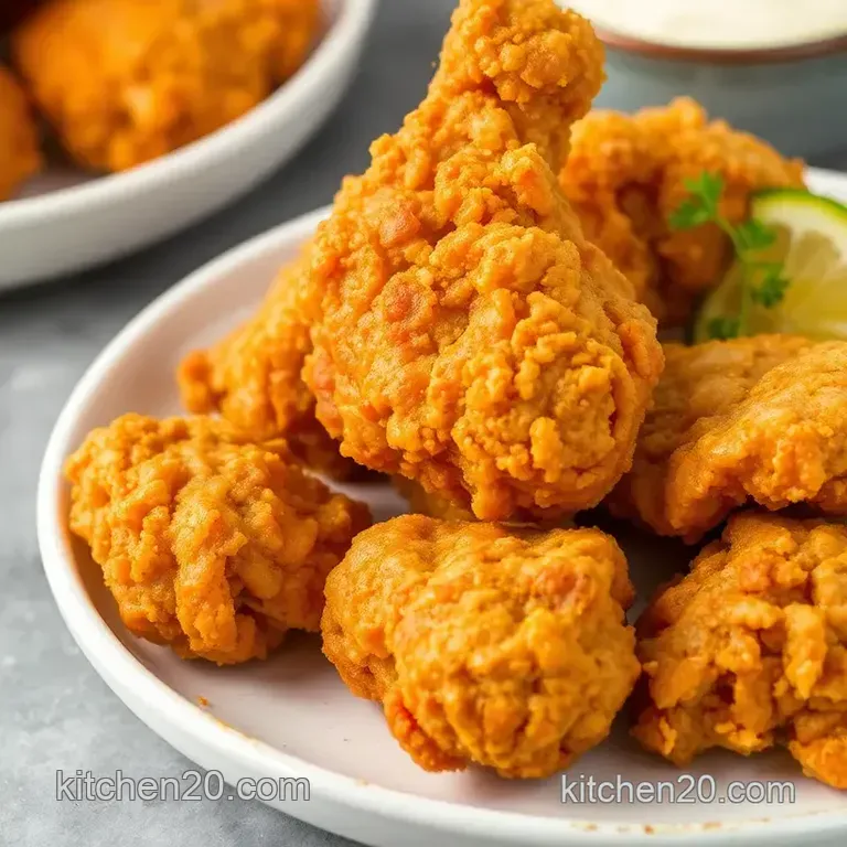 Fried Chicken: Deliciously Crispy in 30 Minutes presentation