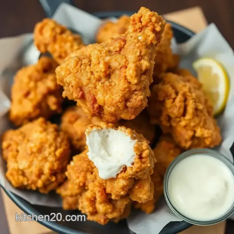 Fried Chicken with Crispy Flavor Delight