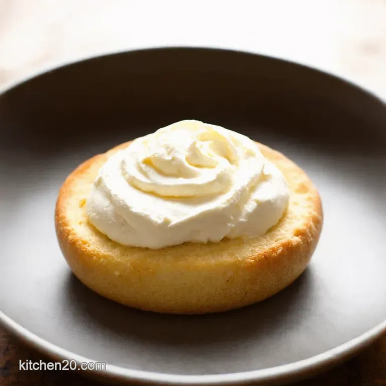 From Scratch Simply Divine Sour Cream presentation